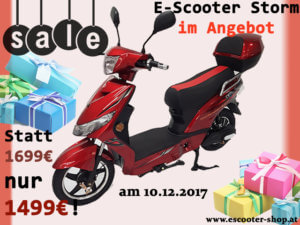 e scooter storm aktion