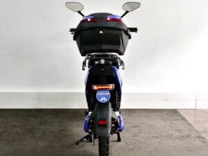 Elektro Roller Nova M3 blau hinten