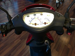 E-Velo Elektroroller rot