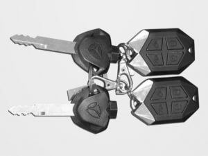 E-Moped Diamond Schlüssel