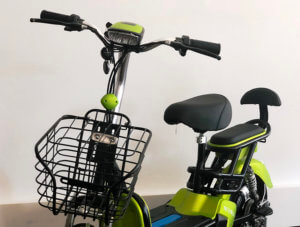 E-Scooter Sunra grün Lenker