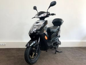 Elektro Roller Elektropower Force schwarz neues Modell vorne