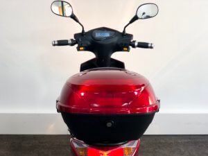 E-Scooter Elektropower Volt rot Top-Case