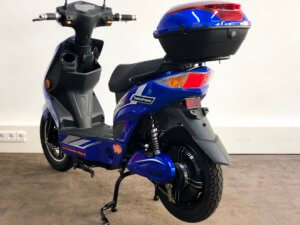 E-Scooter Elektropower Volt blau Radnabenmotor