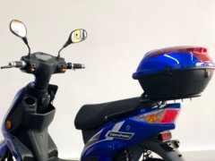 E-Scooter Elektropower Volt blau Gepäckträger E-Scooter Elektropower Volt blau Gepäcksträger