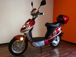 E-Velo Elektroroller rot