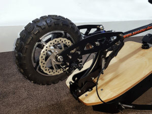 e scooter cruiser 2000W vorderrad
