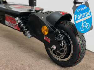 e scooter cruiser 600 bürstenloser radnabenmotor