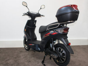 e scooter storm blau hinten