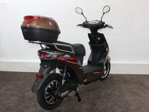 e scooter storm braun hinten