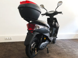 Elektro Roller Force grau hinten