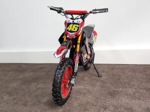 kinder elektro motorrad vorne