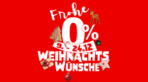 Weihnachtsaktion Teilzahlung