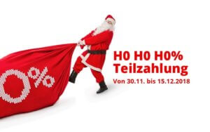 Teilzahlung E Scooter Shop Weihnachtsaktion