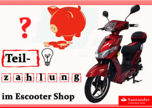 ratenzahlung im e scooter shop